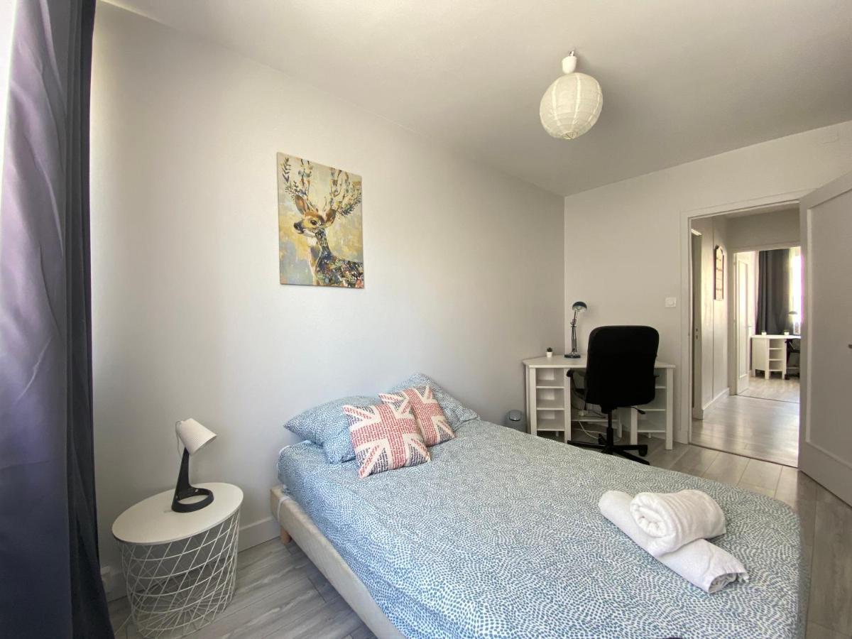 Appartement Cosy, Spacieux Avec 3 Et Espaces De Travail - Pres Bas